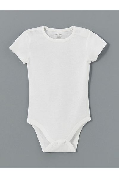LC Waikiki New Season Organic Fabric Baby Girl Citcitli Bodysuit 2-Piece - S54529Z1