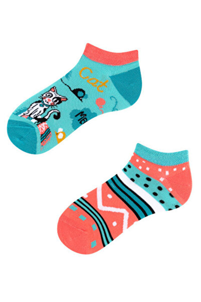 Todo Socks Sosete Scurte Bumbac Crazy Meow