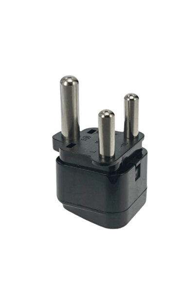 Choice قابس جنوب أفريقيا أسود 15 أمبير تيار متردد 250 فولت نوع M كبير دائري 3...