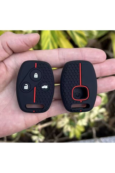 ŞENYILDIZ AKSESUAR Honda Civic Fd6 Crv Accord Compatible 3-Key Silicone Key Protection Case 2. See the Picture