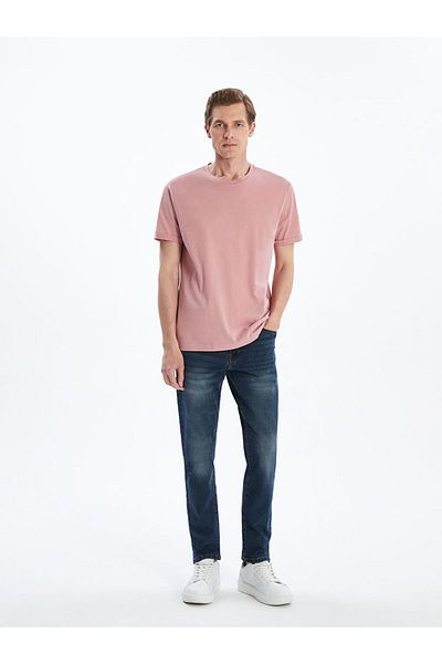 LC Waikiki New Season Crew Neck Combed Cotton Ανδρικό Tisort - S50842Z8