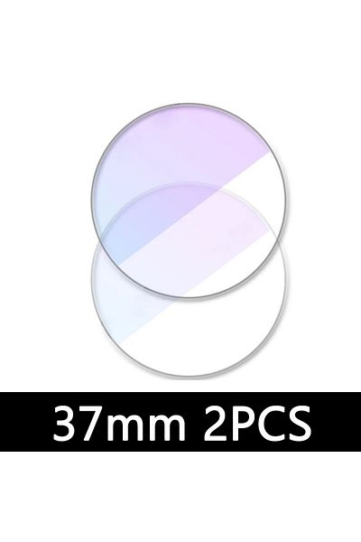Choice 37MM 2Pcs Universal Round Tempered Glass Protective Film Screen Protector Cover For Armani Moto Xiao