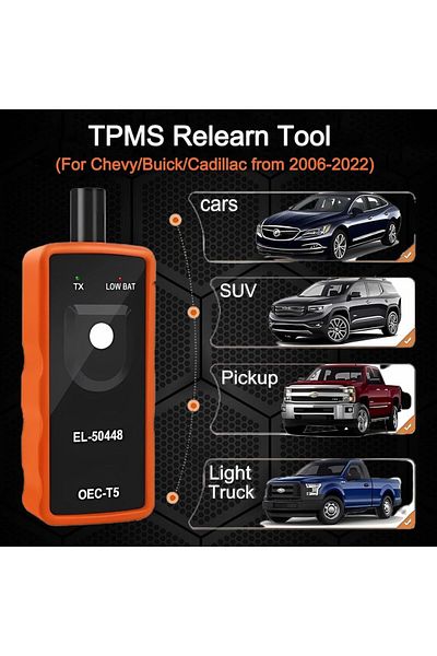 Choice Automotive Tire Pressure Detection Sensor EL-50448 OEC-T5 Opel/GM Tire Pressure Monitoring System...