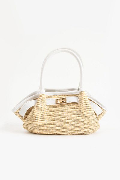Çanta Trend Geantă de mână și de umăr pentru femei Wicker