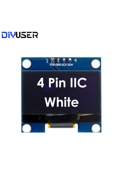 Choice WHITE DIYUSER 1.3" IIC OLED Display Module White Blue Color Drive Chip...