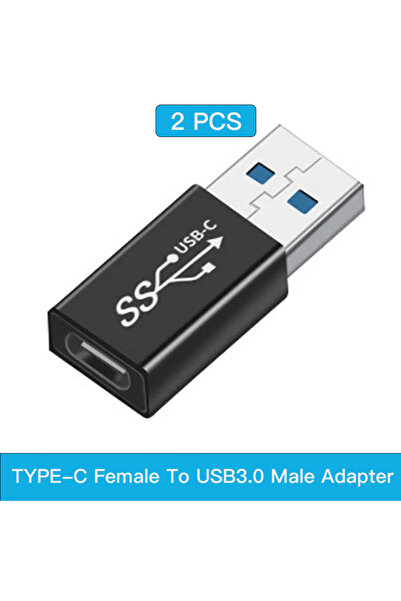 Choice 2xC Female to A Male USB 3.0 Connector USB To USB Adapter 5Gbps Gen1 Male to Male Female USB Convert