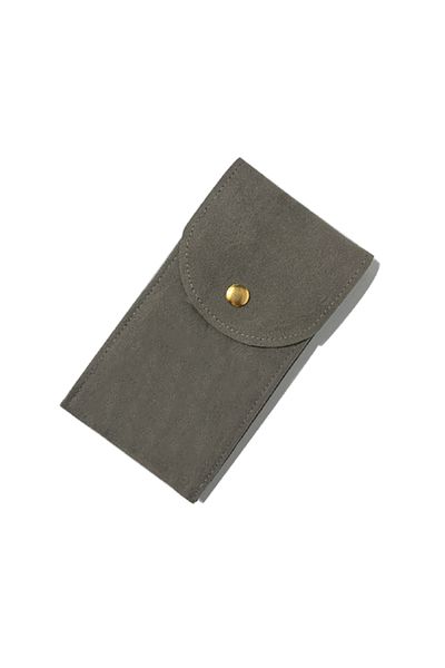 Choice Gray Embers Watch Box Blue Green Gray and Black Flannelette Gift Bag Travel Storage Case Durable Por