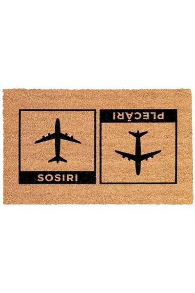OEM Personalized Entrance Mat with Airplanes - Departures, Arrivals, 40x60 cm