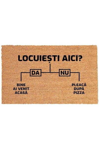 OEM Personalized Entry Mat - You Live Here, 40x60 cm