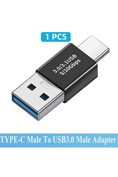 Choice 1xC Male to A Male USB 3.0 Connector USB To USB Adapter 5Gbps Gen1 Male to Male Female USB Converter