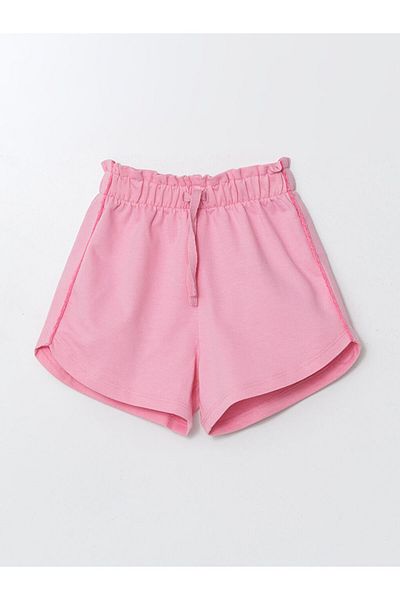 LC Waikiki New Season Duz Bagcikli Girls Shorts - S5Di27Z1