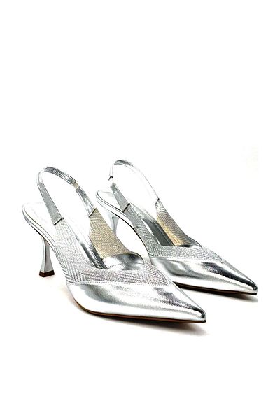 KİNDEP Pantofi de damă cu toc închis Kindep Dindin SILVER