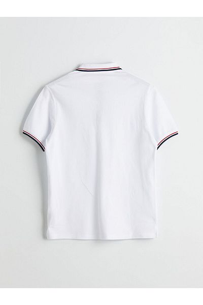 LC Waikiki Νέα σεζόν Polo Neck Pique Ανδρικό Tisort - S5FR01Z8