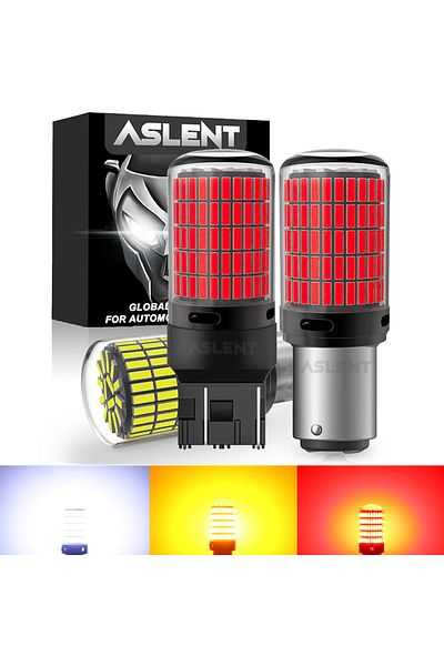 Choice 1156 Ba15s P21w أبيض 2x 1157 Bay15d P21/5w 4014 150smd Wy21w W21w 7443 W21/5w 3157 P27/7w 3057 1156