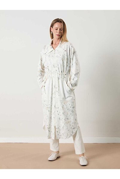 MELIDIA A30185 Aguaje Fermuarlı Baskı Detaylı Kap