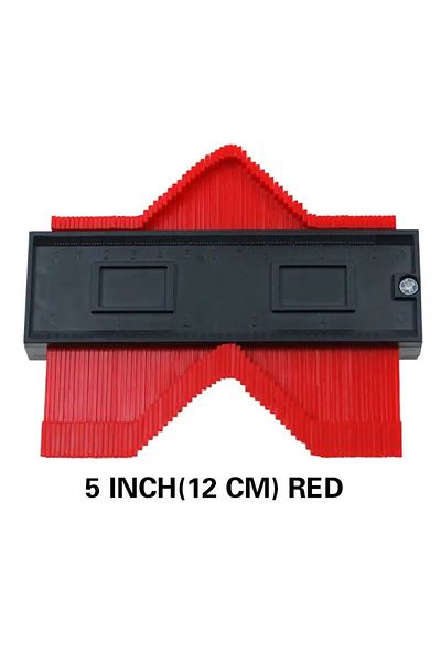 Choice Gz033-10 Inch Blue Contour Gauge Duplicator Ceramic Tile Carpet Cutting Template Profile Measuring A