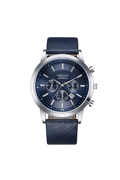 Choice رقم CH0401 كرونوس ساعات رجالية رياضية رجالية كوارتز ساعة يد رسمية جلدي...