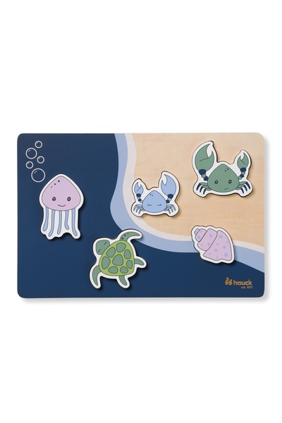 HAUCK Puzzle din lemn certificat FSC, Hauck, Mare