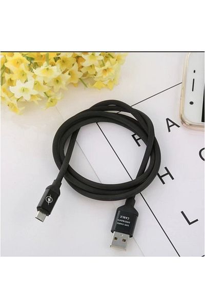 ABYZ Data and charging cable 2M Length, USB A to TYPE-C black