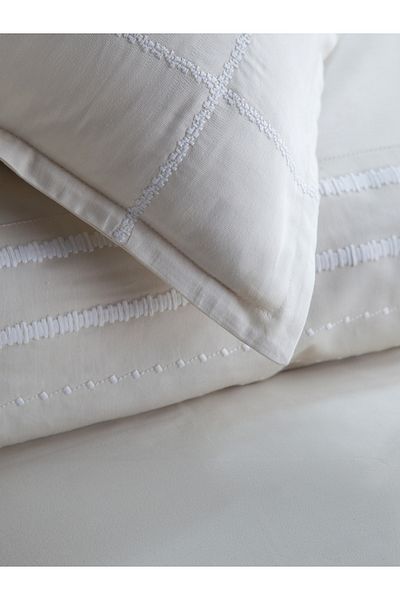 BED LİNE ELEGANCE RUNA ΒΑΜΒΑΚΙ ΣΑΤΕΝ ΣΕΤ ΠΑΠΛΩΜΑΤΟΣ ΜΠΕΖ ΔΙΠΛΟ ΠΑΡΑΓΓΕΛΙΑ