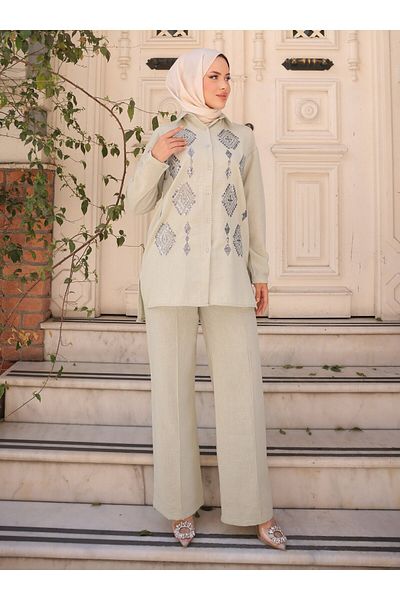 SAHRA BUTİK Team - green - sahra boutique