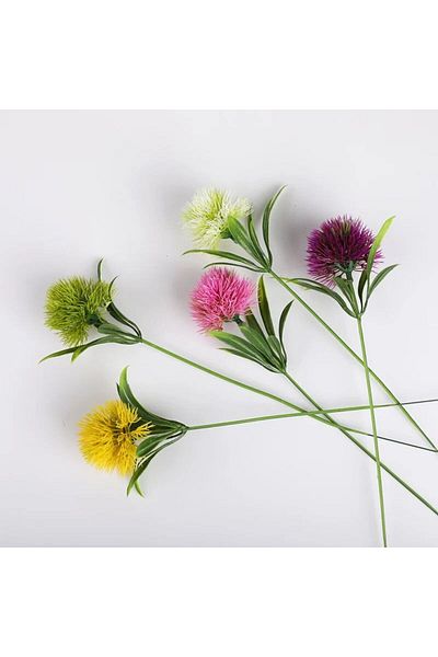 Choice 5pieces MIX Plastic Artificial Plants Dandelion for Home Vases Garden Party Decoration Accessories W