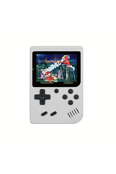 Choice White 2.4 Inch LCD Screen Retro Video Game Console Built-in 400 In Handheld Portable Game Console Ch