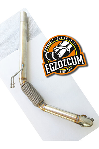 EGZOZCUM Volkswagen T-ROC downpipe Spiralli 1.5 TSI 2020 ye kadar uygun
