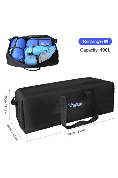 Choice حقيبة تخزين سفر كبيرة جدًا مقاومة للماء، حقيبة يد قابلة للطي، مقاس M 1...