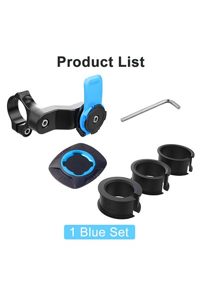 Choice 01 Motorcycle Handlebar Phone Holder 360°Rotatable Bicycle Bracket Security Navigation Support Mount