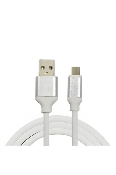 ABYZ Data and charging cable 2M Length, USB A to TYPE-C white