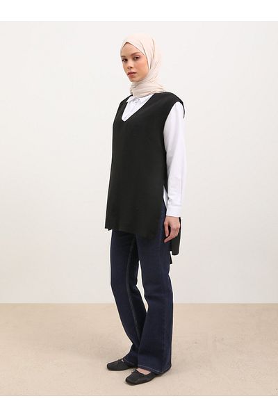 Por La Cara Knitwear Sweater - Black - Por La Cara