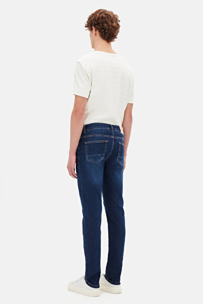 Tween Super Slim Fit Lacivert Denim Pantolon
