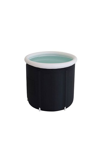 Choice black MAYZANEN Ice Bath Portable Collapsible Bathtub Thicken Large Adult Inflatable Bath Bucket Outd