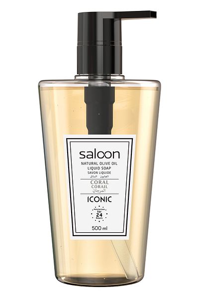 Saloon Liquid Soap Iconic Coral 500 ml