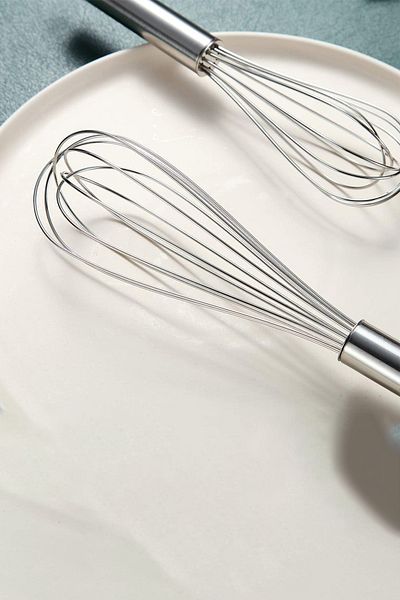 Factorial Whisk Wire Stainless Steel Egg Beater Handheld Mixer Cream Sauce Stirrer Home Pastry Dessert Making