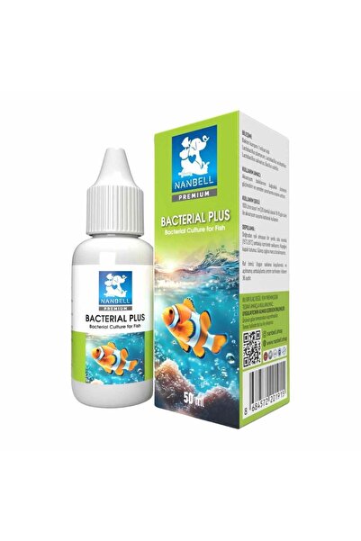 Nanbell Bacterial Plus 50ml – Akvaryum Balıkları İçin Bakteri Kültürü