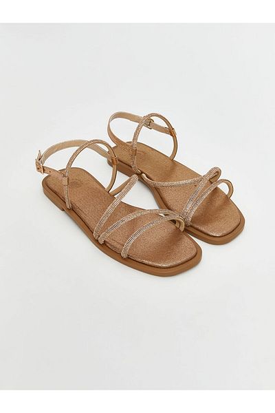 LC Waikiki New Season Stone Women's Sandals - S5La50Z8