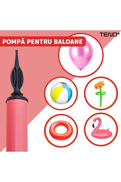 Teno Teno® Double-Way Balloon Inflator, 28 cm