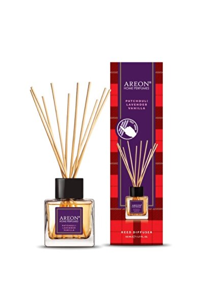 Areon Areon Tartan Patchouli Lavender Vanilla 50 Ml Bambu Çubuklu Oda Kokusu