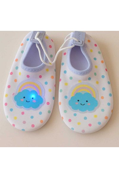 Peluche Girl's Lighted Sea, Pool Shoes with Non-Slip Soles