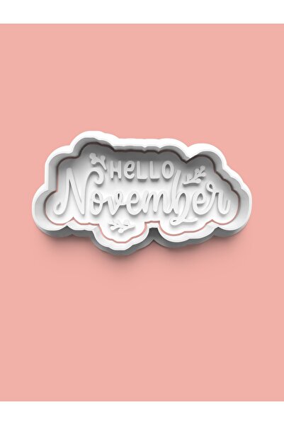 AKTASTORE قالب كوكيز نوفمبر وقالب عجينة السكر 0538-11