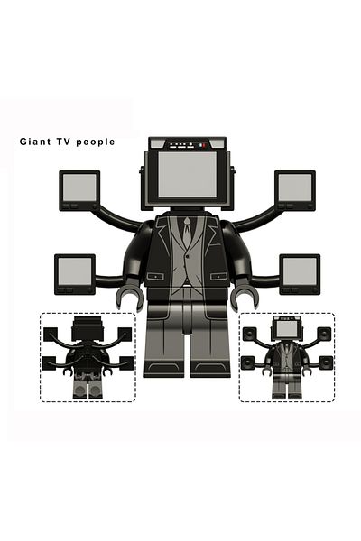 Miniso 3 Hot Skibidi Toilet Anime Mini Figure Block Toys Tvman Plus Titan Cameraman Speakerman Bricks Mode.