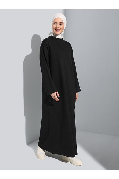 Benin Rochie sport hijab oversize - neagră - Benin
