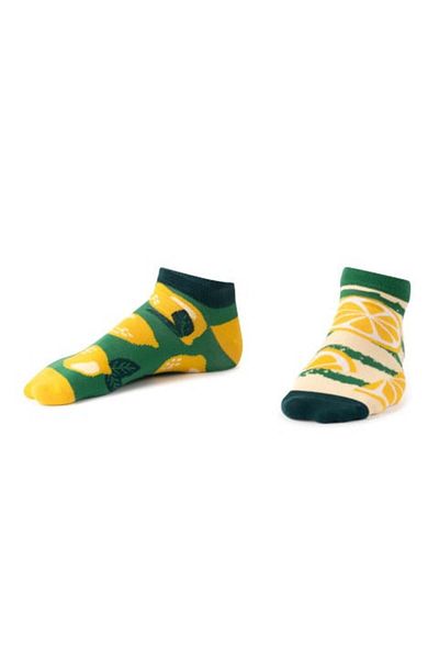 Todo Socks Lime cotton short socks