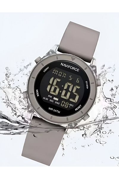 Naviforce Women’s LED Digital Watch – Waterproof, High-Quality Silicone, Multicolor