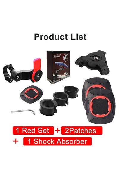 Choice 024 Motorcycle Handlebar Phone Holder 360°Rotatable Bicycle Bracket Security Navigation Support Moun