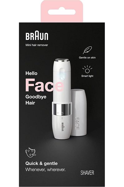 Braun Mini Facial Hair Remover with Smartlight