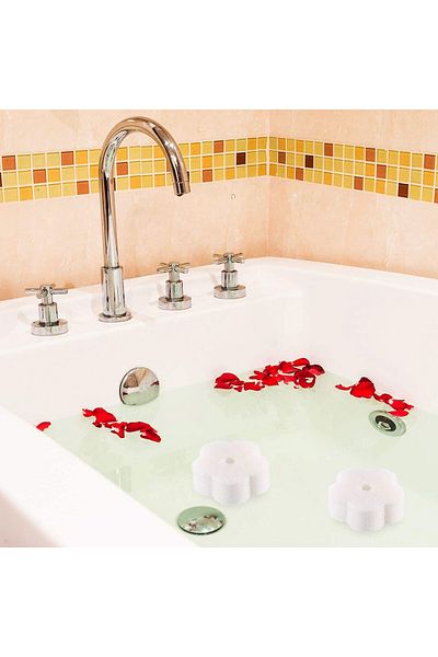 BARTRON Set of 16 filter sponges for Bartrat hot tub, white, 8.2 x 3 cm
