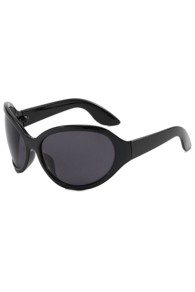 Choice show as picture black Fashion Brand Y2K Punk Sunglasses Goggle New Wom...